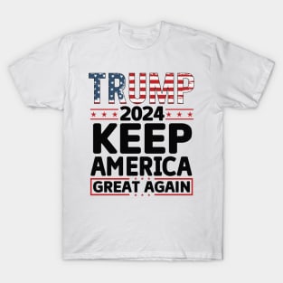 Trump 2024 keep america great again T-Shirt